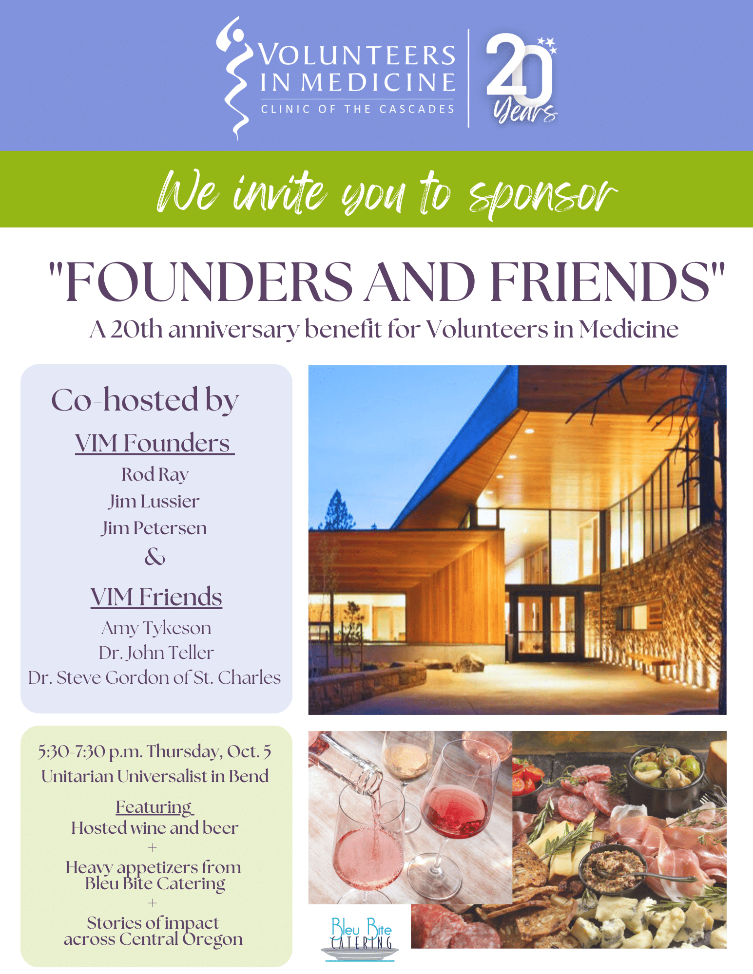 Founders and Friends Sponsorship Sign-Up