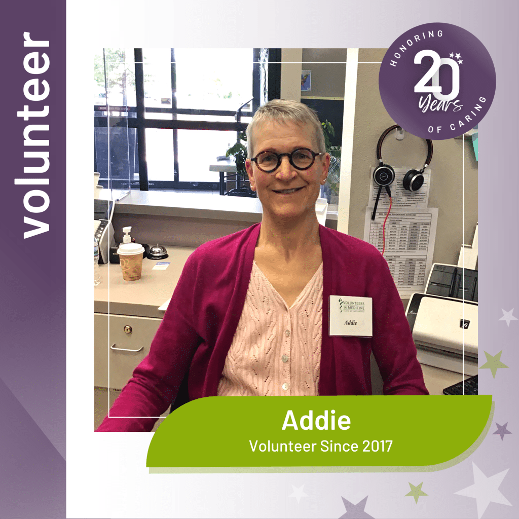 Volunteer Highlight: Addie